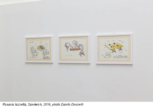 Rosaria Iazzetta, Sandwich, 2016, photo Danilo Donzelli