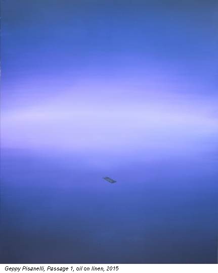 Geppy Pisanelli, Passage 1, oil on linen, 2015