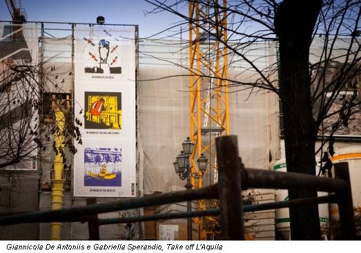 Giannicola De Antoniis e Gabriella Sperandio, Take off L'Aquila