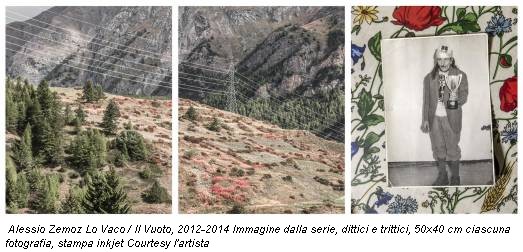 Alessio Zemoz Lo Vaco / Il Vuoto, 2012-2014 Immagine dalla serie, dittici e trittici, 50x40 cm ciascuna fotografia, stampa inkjet Courtesy l'artista