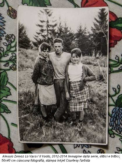 Alessio Zemoz Lo Vaco / Il Vuoto, 2012-2014 Immagine dalla serie, dittici e trittici, 50x40 cm ciascuna fotografia, stampa inkjet Courtesy l'artista