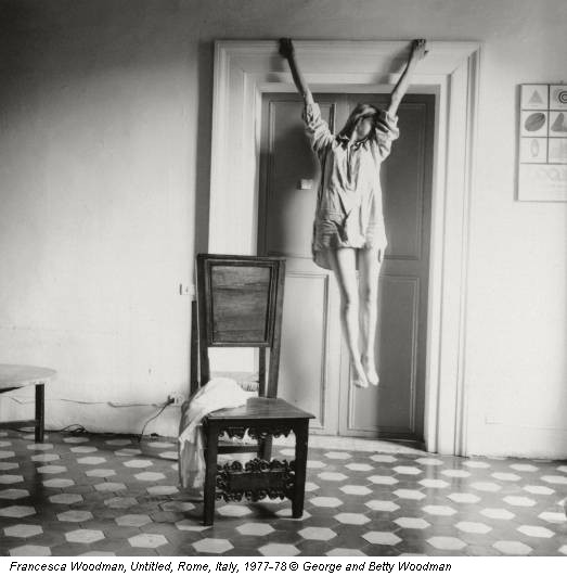 Francesca Woodman, Untitled, Rome, Italy, 1977-78 © George and Betty Woodman