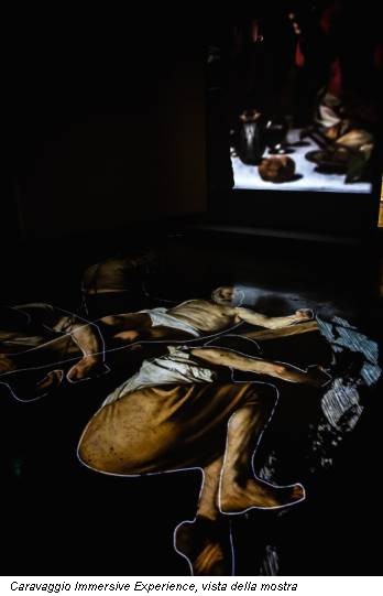 Caravaggio Immersive Experience, vista della mostra