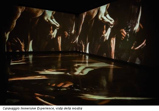 Caravaggio Immersive Experience, vista della mostra