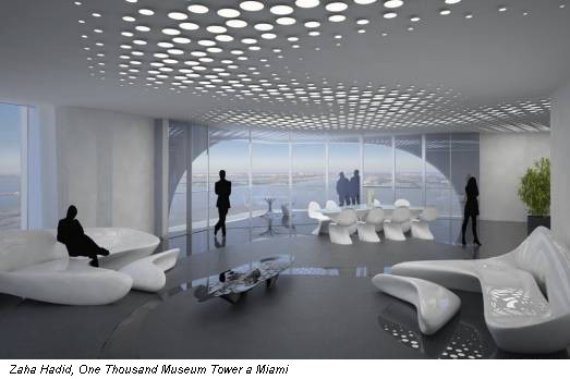 Zaha Hadid, One Thousand Museum Tower a Miami