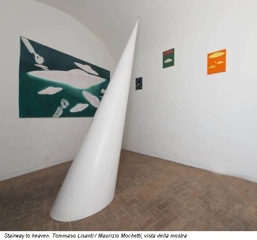 Stairway to heaven. Tommaso Lisanti / Maurizio Mochetti, vista della mostra