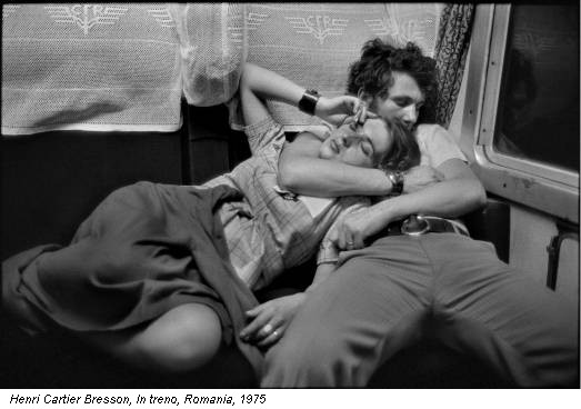 Henri Cartier Bresson, In treno, Romania, 1975