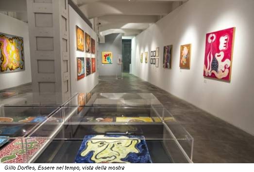 Gillo Dorfles, Essere nel tempo, vista della mostra