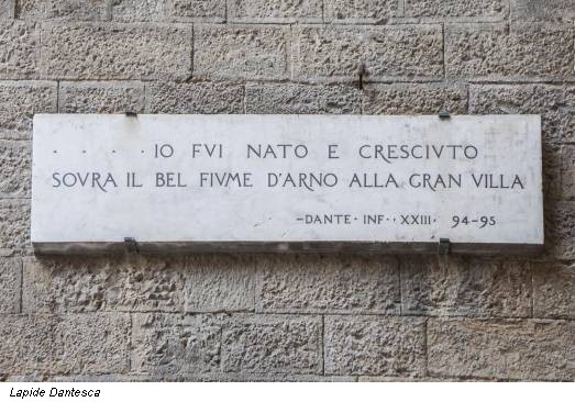 Lapide Dantesca