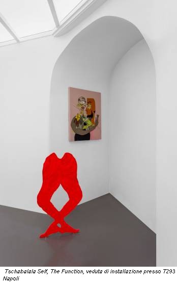 Tschabalala Self, The Function, veduta di installazione presso T293 Napoli