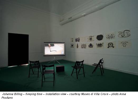 Johanna Billing – Keeping time – installation view – courtesy Museo di Villa Croce – photo Anna Positano