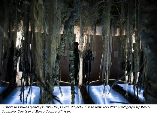 Tribute to Flux-Labyrinth (1976/2015), Frieze Projects, Frieze New York 2015 Photograph by Marco Scozzaro. Courtesy of Marco Scozzaro/Frieze.