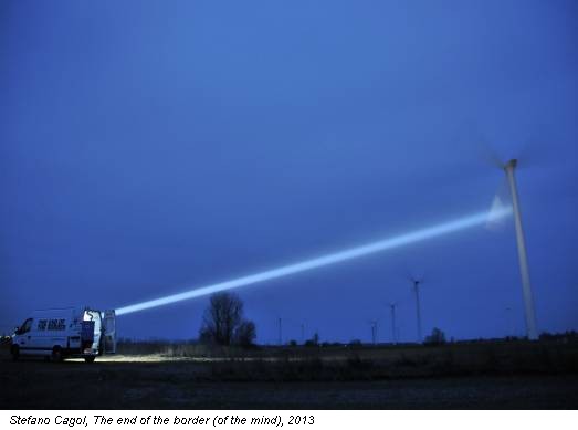 Stefano Cagol, The end of the border (of the mind), 2013