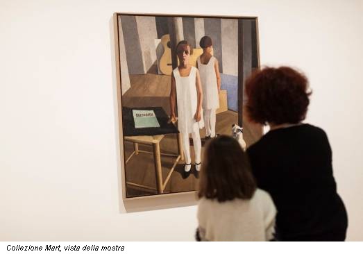 Collezione Mart, vista della mostra