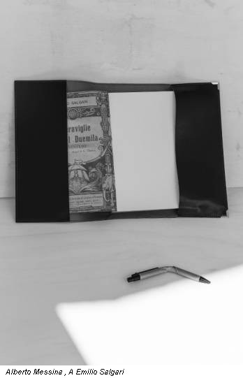 Alberto Messina , A Emilio Salgari