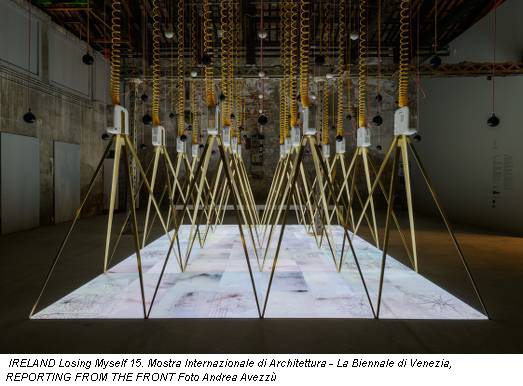 IRELAND Losing Myself 15. Mostra Internazionale di Architettura - La Biennale di Venezia, REPORTING FROM THE FRONT Foto Andrea Avezzù