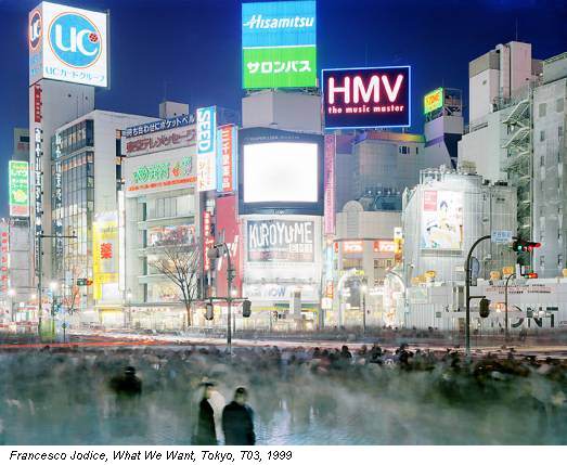 Francesco Jodice, What We Want, Tokyo, T03, 1999