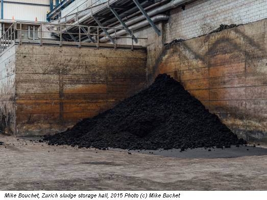 Mike Bouchet, Zurich sludge storage hall, 2015 Photo (c) Mike Buchet
