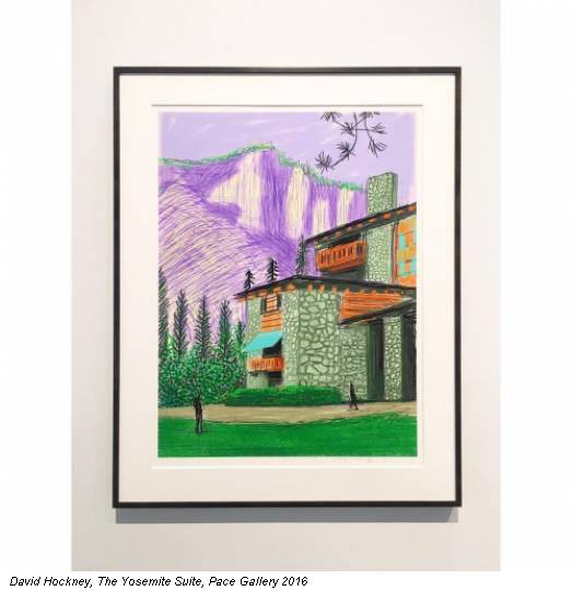 David Hockney, The Yosemite Suite, Pace Gallery 2016