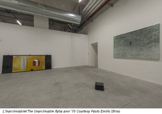 L’Inarchiviabile/The Unarchivable Italia anni ’70 Courtesy Paolo Emilio Sfriso