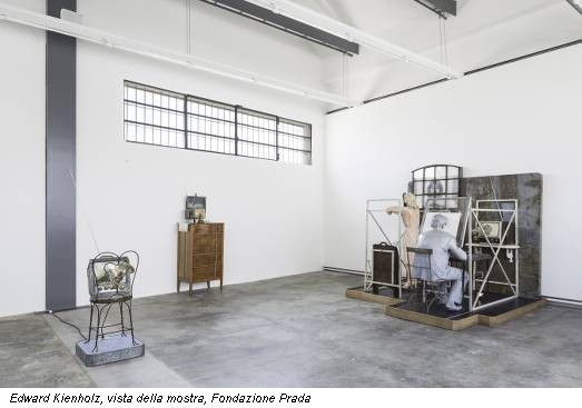 Edward Kienholz, vista della mostra, Fondazione Prada