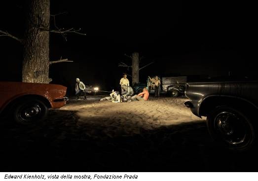 Edward Kienholz, vista della mostra, Fondazione Prada
