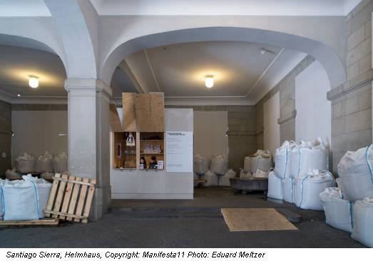 Santiago Sierra, Helmhaus, Copyright: Manifesta11 Photo: Eduard Meltzer