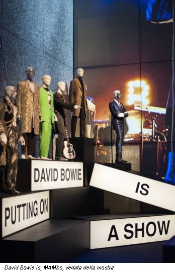 David Bowie is, MAMbo, veduta della mostra