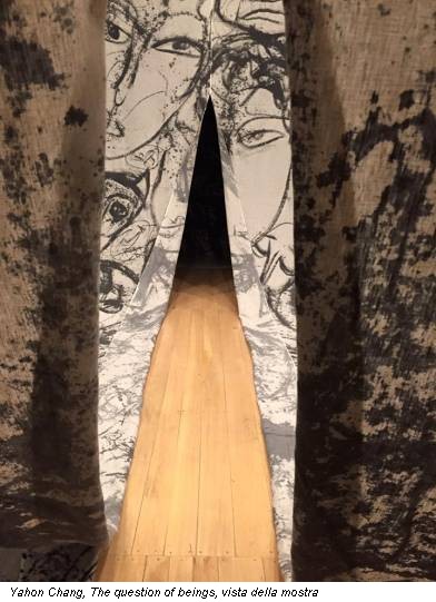 Yahon Chang, The question of beings, vista della mostra