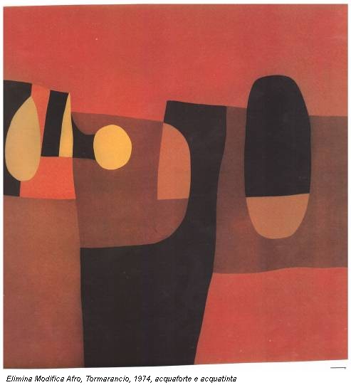 Afro, Tormarancio, 1974, acquaforte e acquatinta