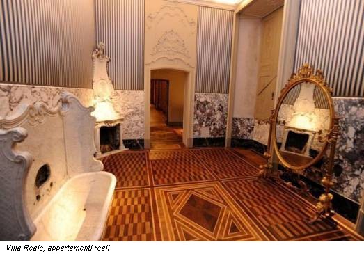 Villa Reale, appartamenti reali