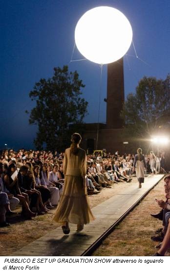 PUBBLICO E SET UP GRADUATION SHOW attraverso lo sguardo di Marco Forlin