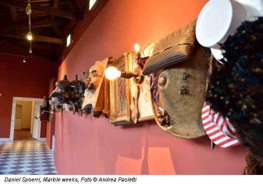 Daniel Spoerri, Marble weeks, Foto © Andrea Paoletti