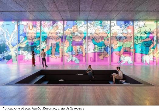 Fondazione Prada, Nastio Mosquito, vista della mostra