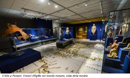Il Nilo a Pompei. Visioni d'Egitto nel mondo romano, vista della mostra