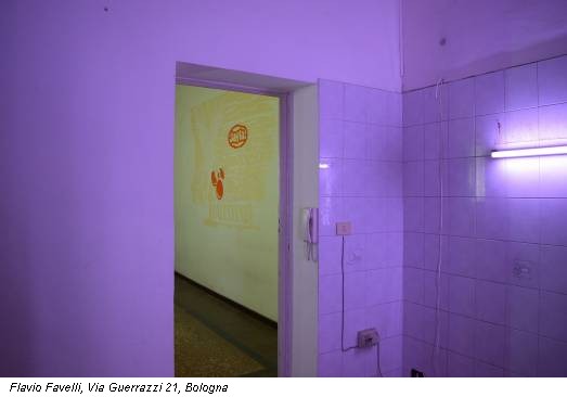 Flavio Favelli, Via Guerrazzi 21, Bologna