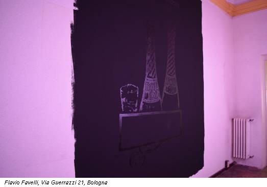 Flavio Favelli, Via Guerrazzi 21, Bologna