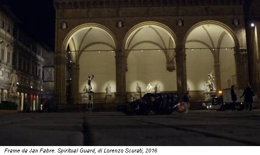 Frame da Jan Fabre. Spiritual Guard, di Lorenzo Scurati, 2016