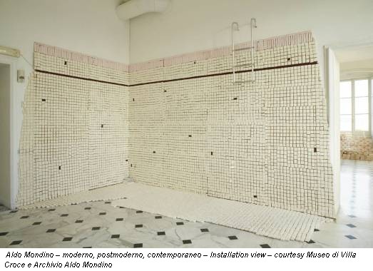 Aldo Mondino – moderno, postmoderno, contemporaneo – Installation view – courtesy Museo di Villa Croce e Archivio Aldo Mondino