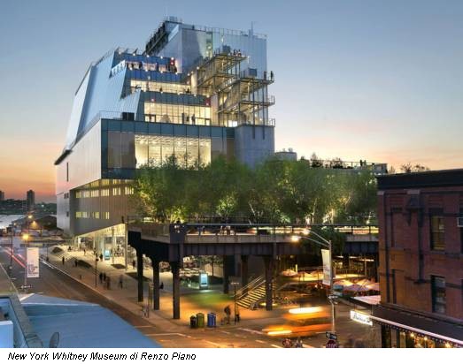 New York Whitney Museum di Renzo Piano