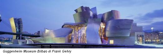 Guggenheim Museum Bilbao di Frank Gehry