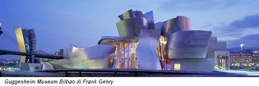 Guggenheim Museum Bilbao di Frank Gehry