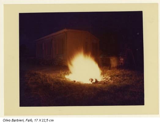 Olivo Barbieri, Falò, 17 X 22,5 cm