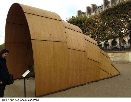 Ron Arad, ON SITE, Tuileries