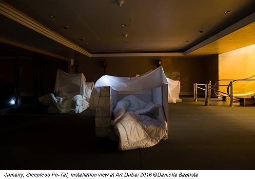 Jumairy, Sleepless Pe-Tal, installation view at Art Dubai 2016 &copy;Daniella Baptista