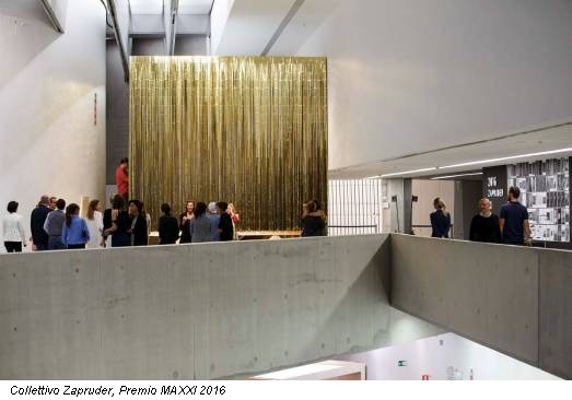 Collettivo Zapruder, Premio MAXXI 2016