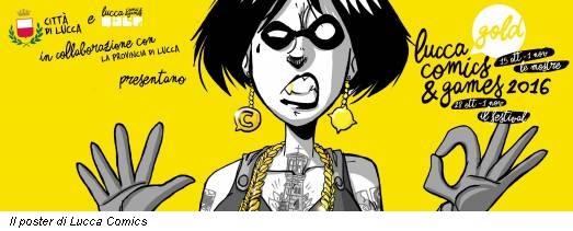 Il poster di Lucca Comics