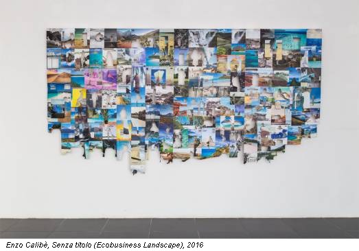 Enzo Calibè, Senza titolo (Ecobusiness Landscape), 2016