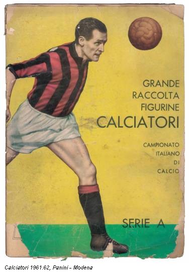 Calciatori 1961.62, Panini - Modena