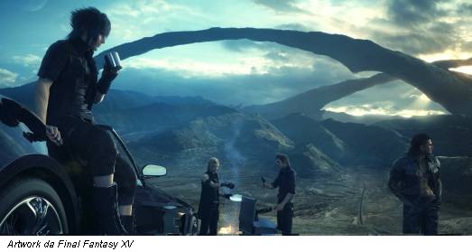 Artwork da Final Fantasy XV
